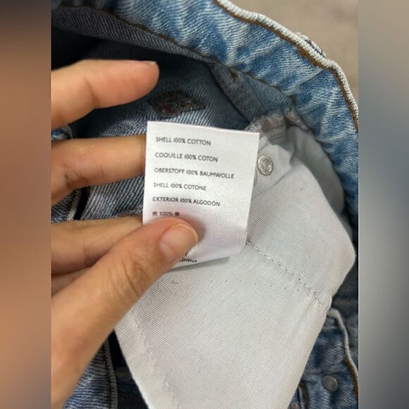 Urban Outfitters BDG Slim Straight Ripped Light Wash Jeans - Picture 14 of 15